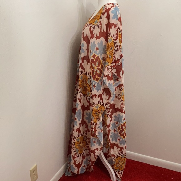 EC Live 4 Truth Multicolor Sheer Kimono Plus Size 2X - Picture 4 of 12